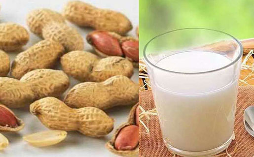 मूंगफ़ली के दूध से किसानों की आमदनी और पोषण में विर्धि होगी